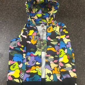 Bape designer zip up hoodie